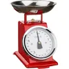Image de Balance de cuisine - OGO LIVING - 7915011 - Plateau amovible en inox - Rouge - Graduation 20g