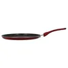 Image de Crêpière - MENASTYL - Ø26 cm - Poignée en bakélite - Rouge cerise