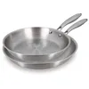 Image de Set de 2 poÊles trinox 24 et 28cm en acier inoxydable