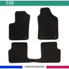 Image de Tapis de voiture - Sur Mesure pour 500 (dès 2007) - 3 pièces - Tapis de sol antidérapant pour automobile