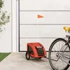 Image de RemiseTransport Chiens/Chats/ Remorque de vélo - JMS - pour animaux de compagnie orange MAIOSN2025 9344021