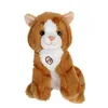 Image de Peluche - Peluche Chat Mimi cats sonore roux - 18 cm