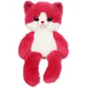 Image de Peluche Chat Leggies - GIPSY TOYS - Framboise 48 cm