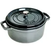 Image de Cocotte ronde STAUB Ø20 gris graphite