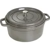 Image de STAUB Cocotte Ronde - 28 cm - Gris Graphite - 405093140