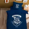 Image de Parure de lit enfant 100% Coton - HARRY POTTER PREPPY - Bleu nuit - 140x200+63x63cm