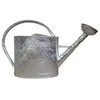 Image de Arrosoir ovale galvanisé - Guillouard - 13 L - anse creuse - pomme en plastique et grille galvanisé