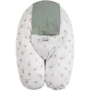 Image de Coussin De Grossesse et Dallaitement TINEO 3 En 1 Multirelax éponge vert