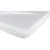 Image de Drap Housse - Candide - 70x140cm - Coton Jersey Extensible - Blanc - Élastiqué