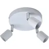 Image de Plafonnier - Basic - 3 spots - Blanc - GU10 - Intérieur