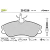 Image de Plaquette de frein gamme first Peugeot partner - VALEO - 301326