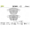 Image de Plaquette de frein gamme first Skoda superb (3t4) - VALEO - 301863