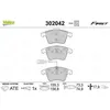 Image de Plaquette de frein gamme first Volskwagen trans 04.03>08.15 fr - VALEO - 302042