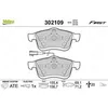 Image de Plaquette de frein gamme first Fiat doblo II fr - VALEO - 302109