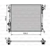 Image de Radiateur moteur Nissan qashqai II - VALEO - 735625
