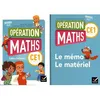 Image de MathÃ©matiques Ce1 OpÃ©ration Maths - Pack En 2 Volumes : Cahier D'activitÃ©s ; Le MÃ©mo, Le MatÃ©riel en occasion ou reconditionné