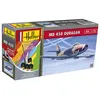 Image de Kit Maquette Avion - HELLER - MD450 Ouragan - Échelle 1/72 - Plastique - Intérieur