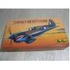 Image de Maquette - HELLER - Avion P-40E KITTYHAWK - 42 pièces - Chasseur Deuxième Guerre Mondiale