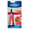 Image de Colle spéciale plastiques - CYANOLIT - Fixation forte - Polyvalente pour plastiques