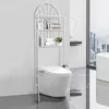 Image de Étagères salle de bain indépendantes - QUIIENCLEE - 62x34x117cm - Blanc