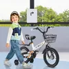 Image de JEOBEST Bicyclette pour Enfant en Acier au Carbone - 16 Pouces - Vélo pour Filles et Garçons de 5 À 8 Ans - Capacité de 25kg