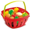 Image de Jeu dimitation ECOIFFIER - Panier Garni Fruits et Légumes - 100% Chef - Mixte - 18 mois+