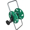 Image de Chariot dévidoir AQUA FLOW - capacité 45m Ø 15mm - structure alu et plastique - vert et noir