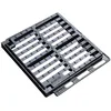 Image de Grille de regard en fonte - Carrée 400x400 mm - Classée C250 - Fonte ductile - Conforme norme EN-124