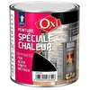 Image de Peinture - SPÉCIALE CHALEUR - Noir Mat - 500 ML - Résiste jusquà 200°C - Application facile