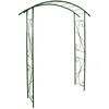 Image de Arche tube ROND20 pont vert sapin - 148x40x207 cm - Acier époxy