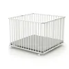 Image de WEBABY - Parc bébé pliant en bois 100 x 100 cm CALI Blanc - 100x100