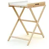 Image de Table à langer pliante AT4 Essentiel Hêtre verni - AT4 - Essentiel - Pliante - Compacte - Pliage sécurisé
