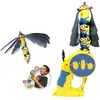 Image de Figurine LES MINIONS Flying Heroes - BANDAI - Bob Kevin et Stuart - Jouet volant pour enfant de 4 ans et plus