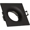 Image de Spot Encastrable - Cobalt - Carré - GU10 - 35W max - Noir Mat - Design Contemporain
