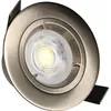 Image de Spot encastrable - JADE - MODULE 5W - Acier brossé - 400lm - Ø85mm