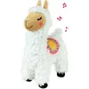 Image de JEMINI Peluche Lama Musicale et Lumineuse Pour Enfant - 26 cm