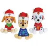 Image de Lot de 3 peluches - PatPatrouille - Chase Stella et Marcus - +/- 17 cm - Version Noël