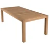 Image de Table à manger en teck Vieste - 220 x 100 cm - Couleur naturelle JARDITECK