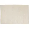 Image de MACABANE QUENTIN - Tapis rectangulaire 160x230cm en laine tissée couleur blanc