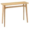 Image de MACABANE SYA - Console 100x35cm en chêne massif