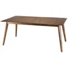 Image de Table à manger extensible - Acacia - 180 / 240 x 100 cm