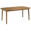 Image de MACABANE VICK - Table de jardin extensible en bois dacacia huilé 180/240x110cm