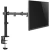 Image de Support écran - TNB - ERGO LINE - Ajustable en hauteur - Rotation 360° - Métal noir