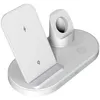Image de Chargeur induction 3-en-1 - Apple - Blanc - Compatible iPhone 8 et supérieurs - Charge rapide - Qi