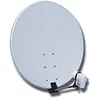 Image de Antenne Parabole Satellite - D2 DIFFUSION - Ø 80 cm - Acier - LNB Universel - Blanche