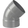 Image de Coude PVC - WAVIN - 3026063 - 45° - D125 - Femelle/Femelle
