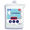Image de Protège matelas imperméable - 160x200 cm - Coton/Polyester - Anti punaise de lit