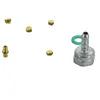 Image de Kit injecteurs gaz butane 4431100195 pour Plaque de cuisson BEKO GRUNDIG