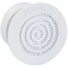 Image de Grille daération - NICOLL - 2B43 - Sachet de 2 - Avec moustiquaire - Pour contre-cloison
