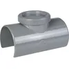 Image de Selle de réparation PVC gris - Femelle Diamètre 100 - 90 mm - Nicoll